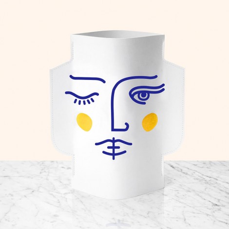 Vase double-face Janus